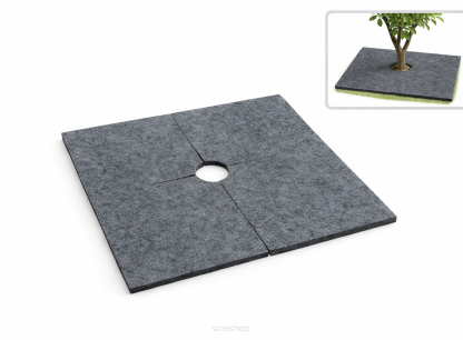 Przeciwchwastowe maty kwadratowe