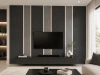 ARCO FeltWall Pas Filcowy Samoprzylepny 50 × 500 cm Dekoracyjno-Akustyczny, Czarny - 5