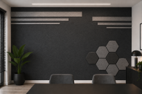 ARCO FeltWall Pas Filcowy Samoprzylepny 6 × 500 cm Dekoracyjno-Akustyczny, Szary - 19