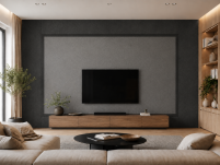 ARCO FeltWall Panel Akustyczny Filcowy Prostokąt Szary 37 × 74 cm Samoprzylepny - 10