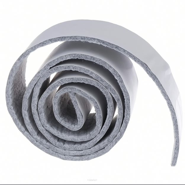 Filcowa taśma ochronna samoprzylepna 25 cm × 74 cm – szara, gr. 4 mm, 350 g/m²