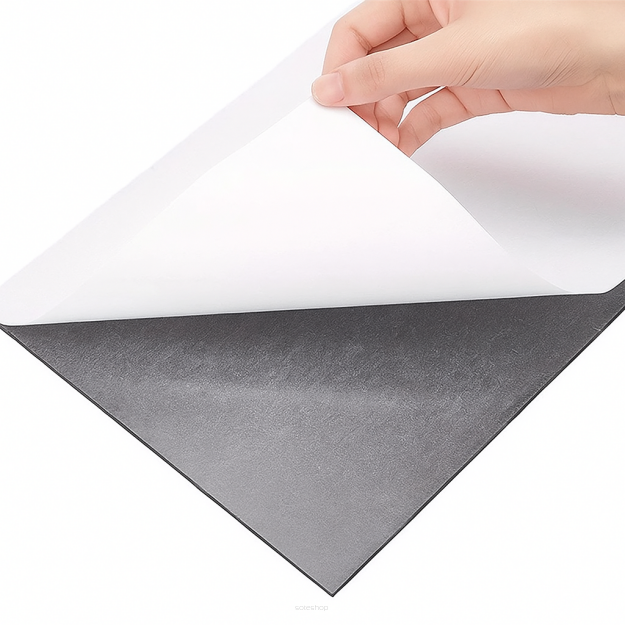 Filc samoprzylepny szary A3 na nogi krzeseł mebli, zabezpieczania, wygłuszania, wytłumiania, dekoracji, z klejem 29,7x42 cm 4 mm 350 g/m²