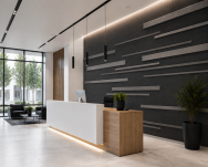 ARCO FeltWall Pas Filcowy Samoprzylepny 6 × 500 cm Dekoracyjno-Akustyczny, Czarny - 9