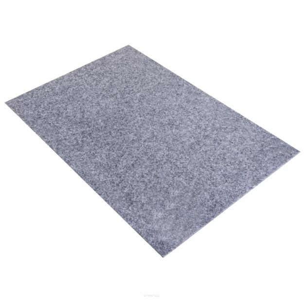 Filc poliestrowy formatka A4 szary, 4 mm