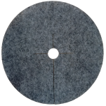 Krążek filcowy zabezpieczający przed chwastami ściółkowanie szary fi 40 cm - 4