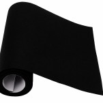 Filc Samoprzylepny Techniczny: 1 szt: 10x150 cm;  4 mm – 350 g/m², Czarny,  na Metry | Wygłuszający, Ochronny, Termoizolacyjny - 2