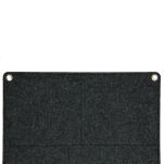 Organizer ścienny antracyt XL - 45x65 cm - 4