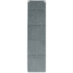 Organizer ścienny szary L 25x95 cm - 3