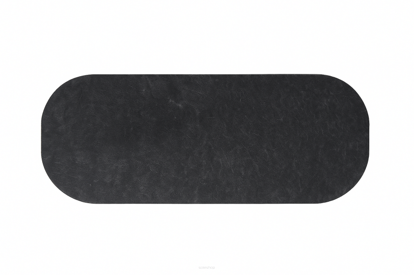 Podkładka filcowa pod 3 znicze w kolorze grafitowym 17x44 cm