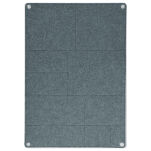 Organizer ścienny szary XL - 45x65 cm - 3