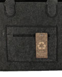 Torba gospodarcza 30×30×50 cm - antracyt, 4 mm - wytrzymała torba filcowa na drewno opałowe, zakupy, pranie, zabawki i piknik, do 30 kg - 14