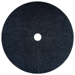 Krążek filcowy zabezpieczający przed chwastami ściółkowanie grafit fi 60 cm - 3