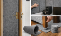 Gruby Filc Samoprzylepny 7 mm 700 g/m² Szary – 10x160 cm | Techniczny, Wygłuszający, Ochronny, Termoizolacyjny - 15