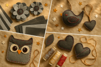 Polski filc poliestrowy na metry szerokość 150x50 cm biały 2,5 mm - 10