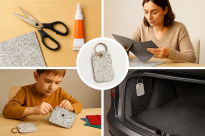 Polski filc poliestrowy na metry szerokość 150x50 cm biały 2,5 mm - 5