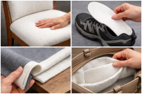 Polski filc poliestrowy na metry szerokość 150x50 cm biały 2,5 mm - 12