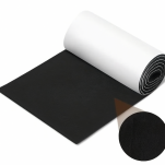 Filc Samoprzylepny Techniczny: 1 szt: 25x150 cm; 4 mm – 350 g/m², Czarny, na Metry | Wygłuszający, Ochronny, Termoizolacyjny - 8