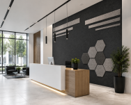 ARCO FeltWall Pas Filcowy Samoprzylepny 37 × 500 cm Dekoracyjno-Akustyczny, Czarny - 8