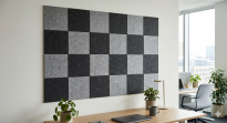 ARCO FeltWall Aranżacja Dekoracyjno Akustyczna 37x37 - Szachownica 3m2 - 10