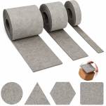 Filcowa taśma ochronna samoprzylepna 30 cm × 1,5 m – szara, gr. 4 mm, 350 g/m² - 9