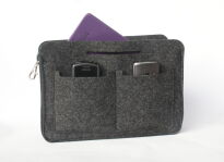 Organizer filcowy do torebki Premium czarny - 2