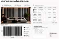 ARCO FeltWall Aranżacja Dekoracyjno Akustyczna Pasy Pionowe 74cm 37cm 6cm - 2