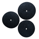 Zestaw krążków przeciwchwastowych 3 szt. ściółkowanie grafit fi 33 cm - 3