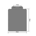 Organizer na fotel samochodu szary - 2