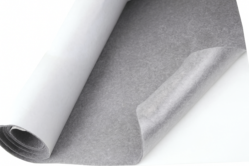Filc Samoprzylepny Techniczny: 1 szt: 25x150 cm; 4 mm – 350 g/m², Szary, na Metry | Wygłuszający, Ochronny, Termoizolacyjny