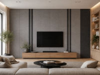 ARCO FeltWall Pas Filcowy Samoprzylepny 50 × 500 cm Dekoracyjno-Akustyczny, Szary - 32