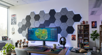 Filcowy Panel Ścienny Samoprzylepny HEXAGON Szary, 42x37 cm 4 mm – Panel Dekoracyjny, Akustyczny, Izolacyjny i Antykondensacyjny - 14