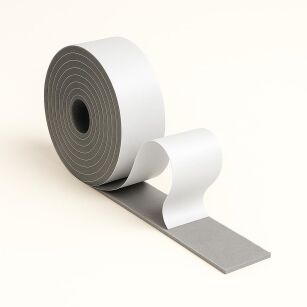 Filcowa taśma ochronna samoprzylepna 3 cm × 1,5 m – szara, gr. 4 mm, 350 g/m²