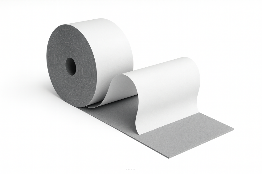 Filcowa taśma ochronna samoprzylepna 25 cm × 1,5 m – szara, gr. 4 mm, 350 g/m²